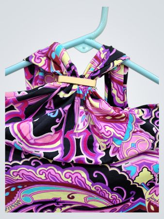 Blouse with Paisley Pattern
