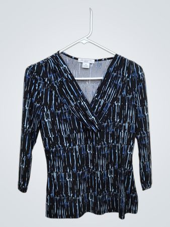 Liz Claiborne Petite Wrap Blouse