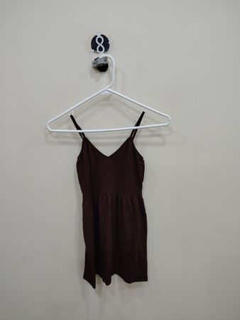 Brown Grip Dress