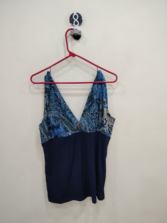 Hapica Blue Paisley Dress