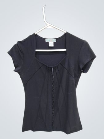 Vintage Suzie Black Top