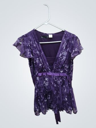 Purple Tie-Dye Dress