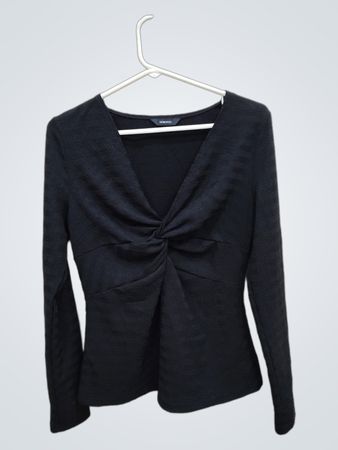 DOKOTOO Black Long-Sleeve Top