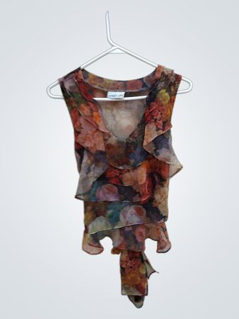 Floral Ruffled Top