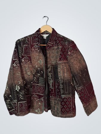 Christopher & Banks Patchwork Jacket