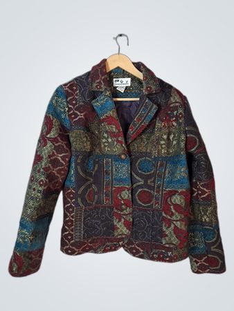 ERIN LONDON Patchwork Jacket