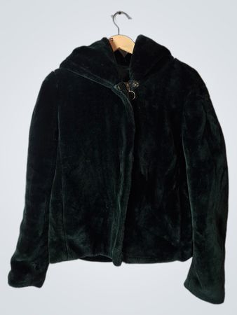 Forever 21 Faux Fur Hooded Jacket