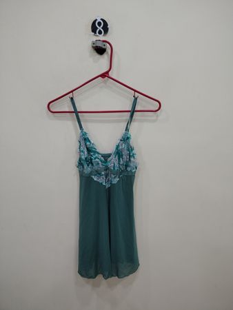 Teal Lace Chemise
