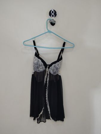 Black Lace Chemise
