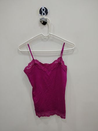 Pink Lace Camisole