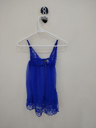 Blue Lace Camisole