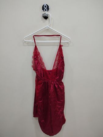 Red Lace Chemise