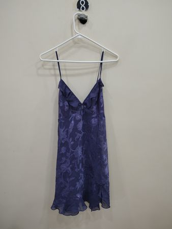 Blue Floral Chemise