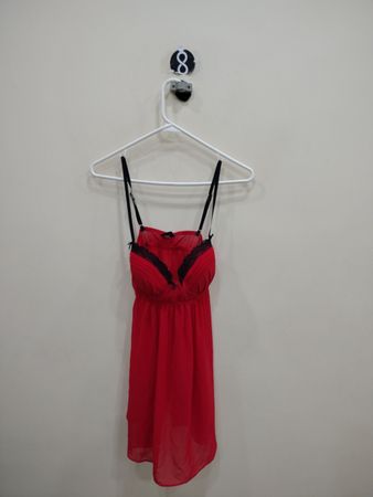 APT Red Lace Babydoll Nightie