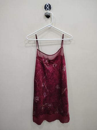 Red Floral Camisole