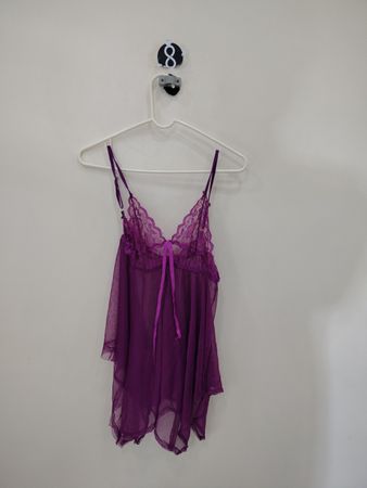 Purple Lace Chemise