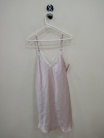Pink Lace-Trimmed Camisole