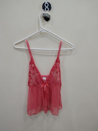 Pink Lace Camisole