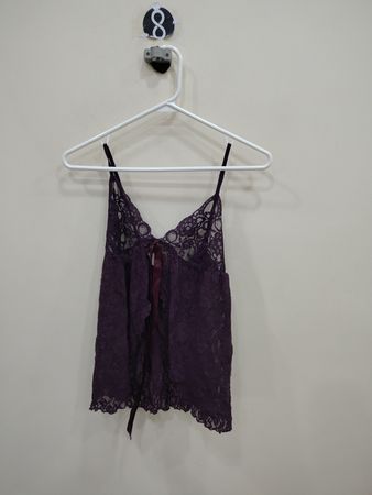 Arianne Purple Lace Camisole