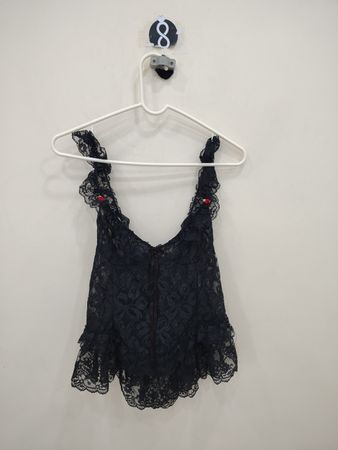 Black Lace Camisole