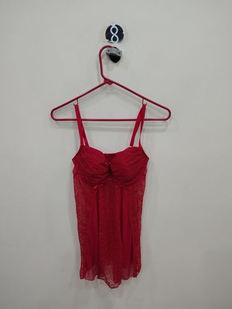 Red Lace Camisole