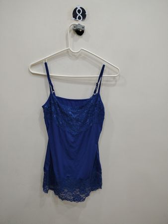 Blue Lace Camisole