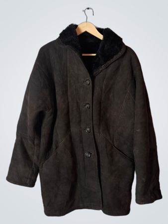 Brown Jacket with Fur Lining