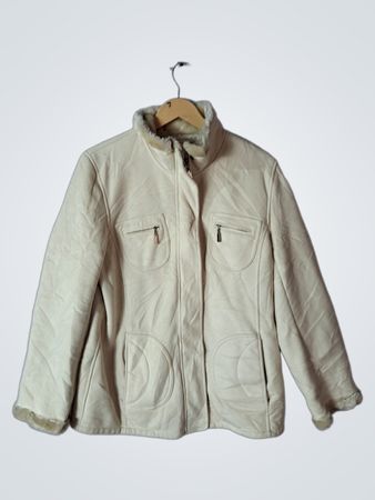 Gallery Quilted Fur Trim Jacket