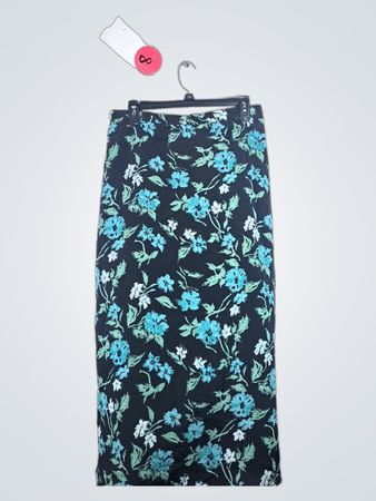 Kathie Lee Floral Midi Skirt