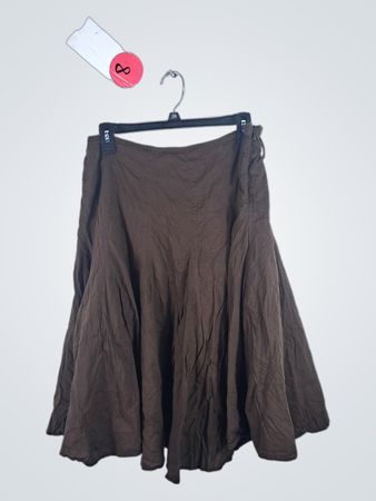 George Brown Flared Midi Skirt
