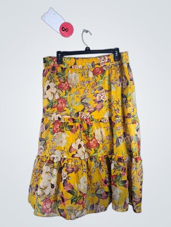 International Concept Floral Skirt