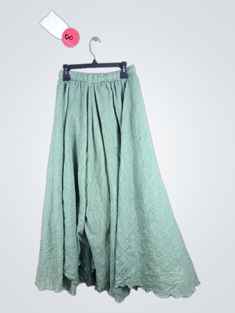 Green Maxi Skirt