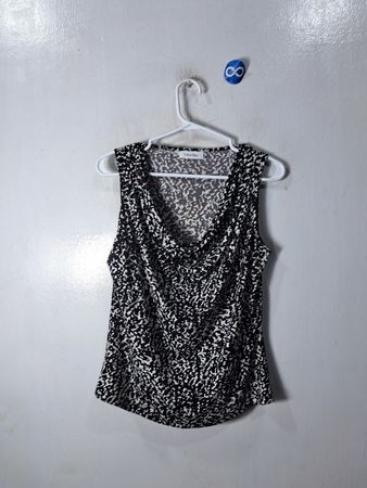 Calvin Klein Draped Sleeveless Top