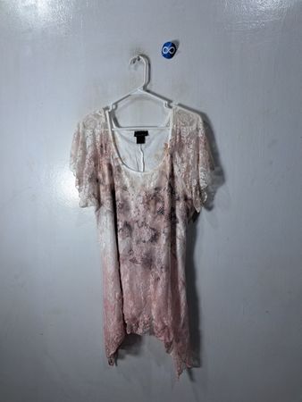 Brittany Black Floral Lace Blouse