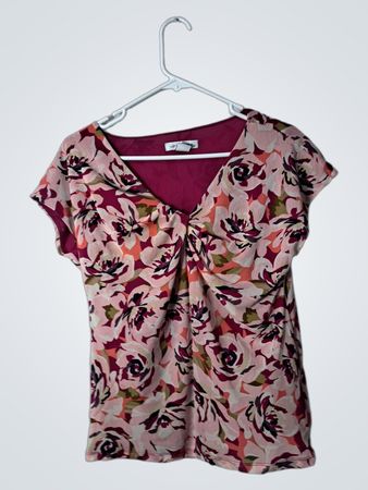 Liz Claiborne Floral Print Blouse