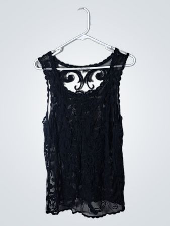Express Black Lace Cami Top