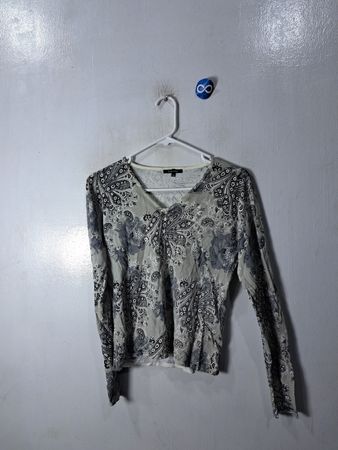 Baraka Paisley Print Cardigan