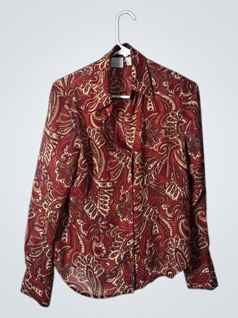 Studio Paisley Button-Down Shirt