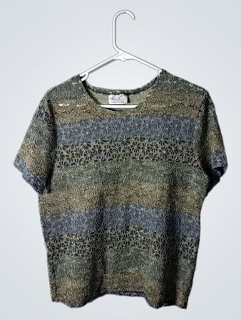 Kathie Lee Collection Lace Top
