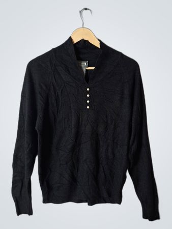 Black Knit Sweater