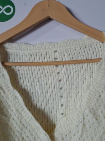 Cream Knit Cardigan