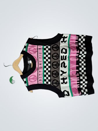 H&M Graphic Knit Vest