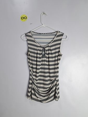 Women's Sleeveless Striped Top