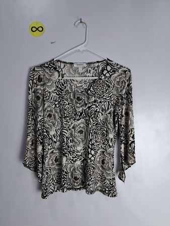 Dressbarn Floral Print Blouse