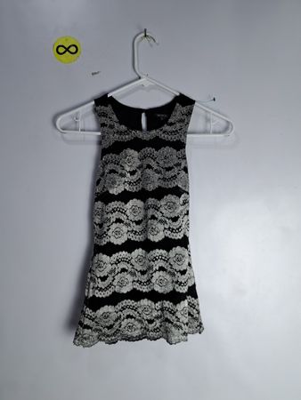 XOXO Black Lace Cami Top