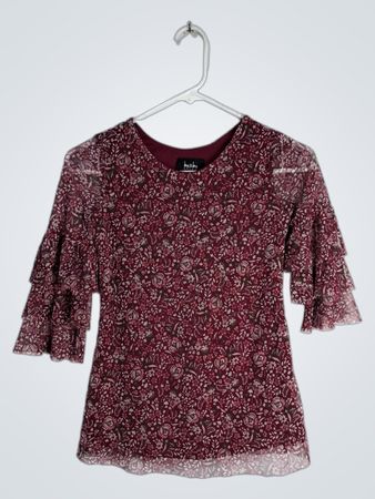 by & by GIRL Floral Blouse