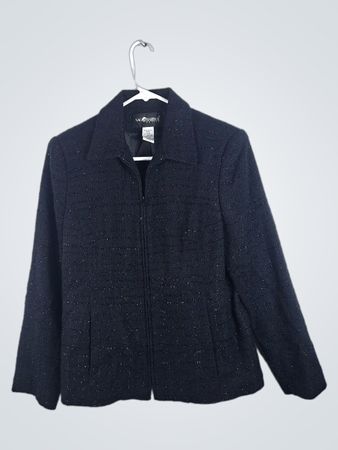 Sag Harbor Petite Black Jacket