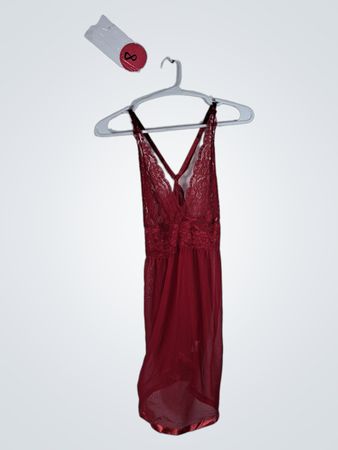 Red Lace Chemise