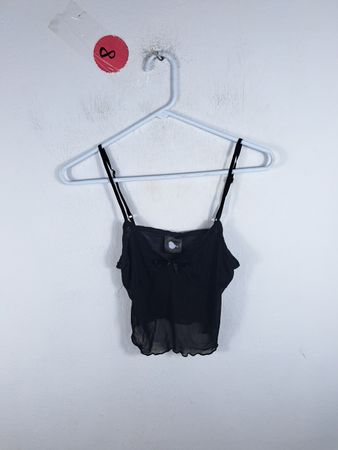 Black Sheer Cami Top