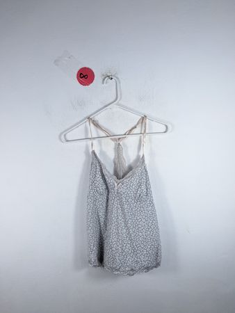 Gray Lace Camisole